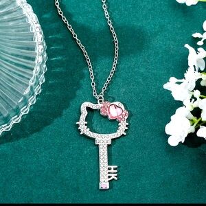 Hello Kitty Key Necklace